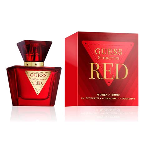 seductive red guess perfume